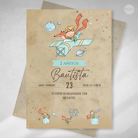 Kit Imprimible El Principito Candy Bar Tukit