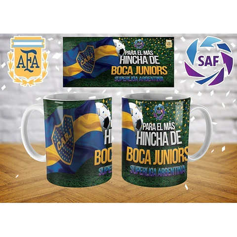 Kit Diseños Plantillas Tazas Fútbol Argentino Sublimación
