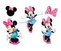 Kit Imprimible Letras 3d Corpóreas Editables Minnie Mouse