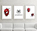 Kit X 3 Láminas Imprimibles De El Hombre Araña