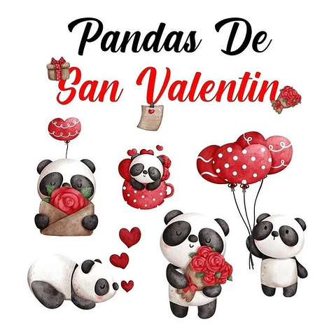 Kit Colección San Valentín Enamorados Clipart Y Papeles 