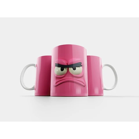 Kit Diseños Plantillas Tazas Bob Esponja Sublimación