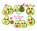 Kit Colección San Valentín Enamorados Clipart Y Papeles 