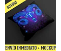Diseños Cojines Neón Signos Del Zodiaco Sublimación M22