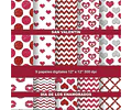 Kit Colección San Valentín Enamorados Clipart Y Papeles 