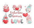 Kit Colección San Valentín Enamorados Clipart Y Papeles 
