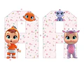 Kit Imprimible Letras 3d Editables Bebés Llorones