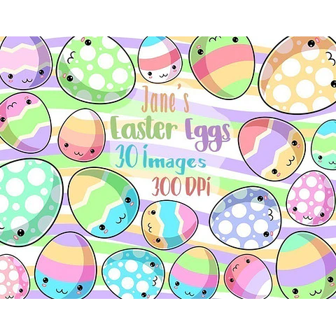 Cliparts Imagenes Png Huevos Pascuas Colores Pasteles Jk21