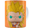 Kit Diseños Plantillas Tazas Dragon Ball Z Sublimación Funko