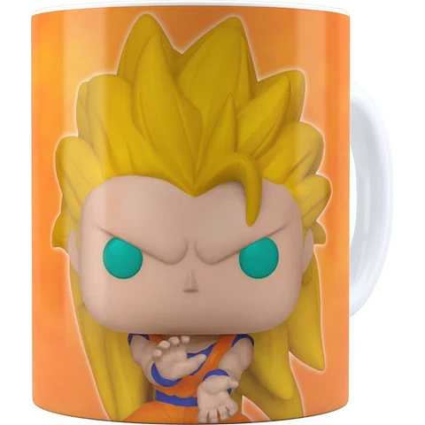 Kit Diseños Plantillas Tazas Dragon Ball Z Sublimación Funko