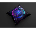 Diseños Cojines Neón Signos Del Zodiaco Sublimación M22