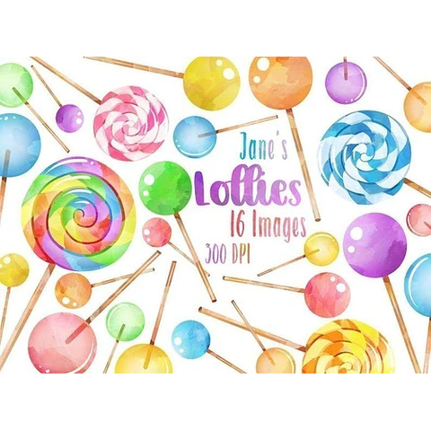 Cliparts Imagenes Png Chupetines De Colores Pasteles Jk82