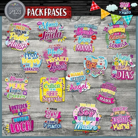Pack Frases Para Mamá Día De La Madre El Mas Completo