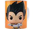 Kit Diseños Plantillas Tazas Dragon Ball Z Sublimación Funko