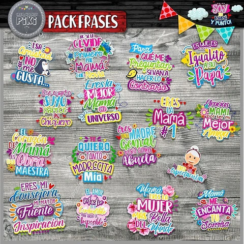 Pack Frases Para Mamá Día De La Madre El Mas Completo