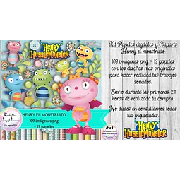 Papeles Fondos Y Cliparts Imagenes Png Henry El Monstruito