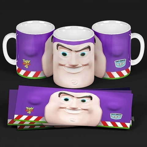 Kit Diseños Plantillas Tazas 3d Sublimación Imprimibles  