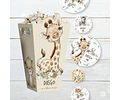 Kit Imprimible Animales De La Selva Acuarela Safari Babies