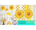 Cliparts Y Papeles Rayitos De Sol  Kit Imprimible