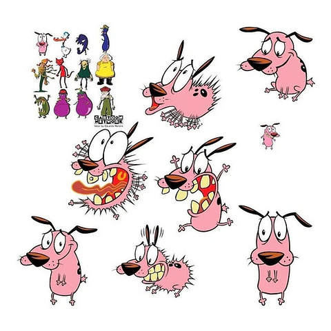 1200 Dibujos Animados Vectorizados ( Sublimación )