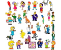 1200 Dibujos Animados Vectorizados ( Sublimación )