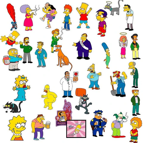 1200 Dibujos Animados Vectorizados ( Sublimación )