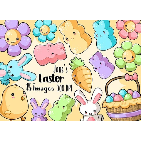 Cliparts Imagenes Png Pascuas De Colores Pasteles Jk20