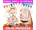Kit Imprimible Osita Princesa Editable