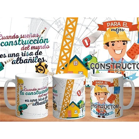 Plantillas Sublimación Tazas - Profesiones