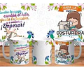 Plantillas Sublimación Tazas - Profesiones