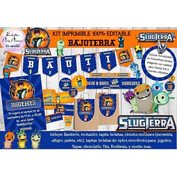 Kit Imprimible Candy Bajo Terra 100% Editable