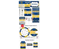 Kit Imprimible Boca Futbol Editable