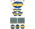 Kit Imprimible Boca Futbol Editable