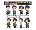 Pack Imagenes Tiernos Magos Pelo Negro Magia + Regalo A1