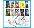 Kit Imprimible Libritos Libros Colorear Pintar Mega Pack