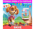 Kit Imprimible Skye Paw Patrol Patrulla Canina Editable