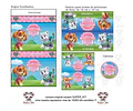Kit Imprimible Skye Paw Patrol Patrulla Canina Editable