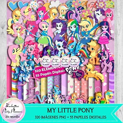 Papeles Digitales Y Cliparts Png My Little Pony Kit