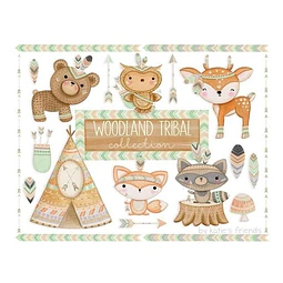 Cliparts Imagenes Png Animales Del Bosque Tribal Cl6