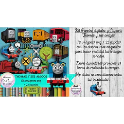 Papeles Fondos Y Cliparts Imagenes Png Tomas Y Sus Amigos
