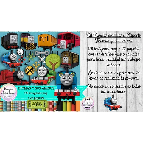 Papeles Fondos Y Cliparts Imagenes Png Tomas Y Sus Amigos