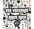 250 Vectores Logos Bandas Rock