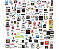 250 Vectores Logos Bandas Rock