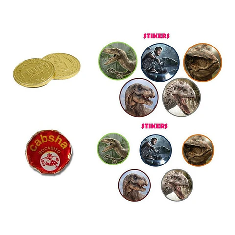 Kit Imprimible Candy Bar Jurassic World El Mas Completo