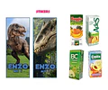 Kit Imprimible Candy Bar Jurassic World El Mas Completo