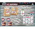 Kit Imprimible Candy Bar Marinero Marinerito Mas Completo