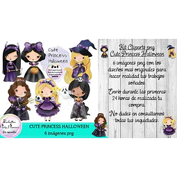 Cliparts Imagenes Png Cute Princess Princesa Halloween