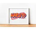 Kit X4 Láminas Imprimibles Naruto
