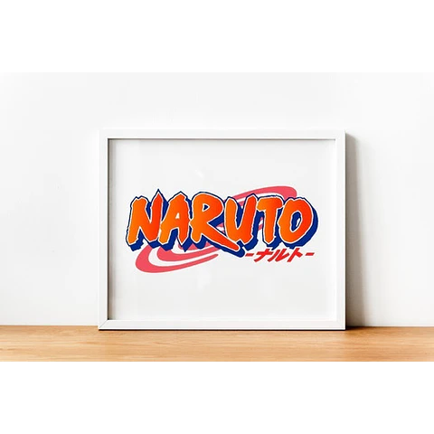 Kit X4 Láminas Imprimibles Naruto