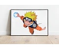 Kit X4 Láminas Imprimibles Naruto